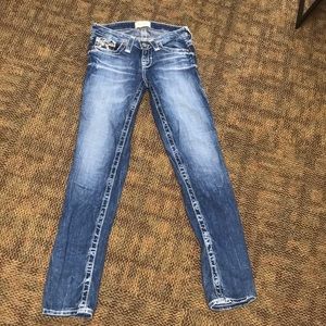 Big Star skinny straight jeans